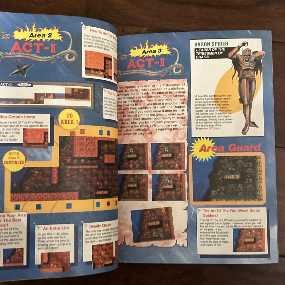 Nintendo Power Magazine Strategy Guide Volume SG2/NP15 Ninja Gaiden II